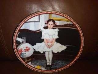 " Sitting Pretty " By Norman Rockwell Collector 