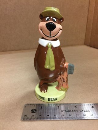 Vintage Yogi Bear 612 Ceramic Figurine - Made In Japan By Ideas,  Inc.