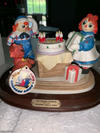 Raggedy Ann And Andy Flambro Happy 70th