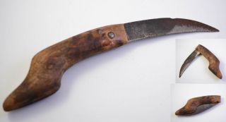 Vintage Antique Hand Made Knife/ Primitive Farm Tool