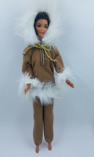 Mattel Barbie Vintage Arctic Eskimo Doll,  Outfit,  No Boots