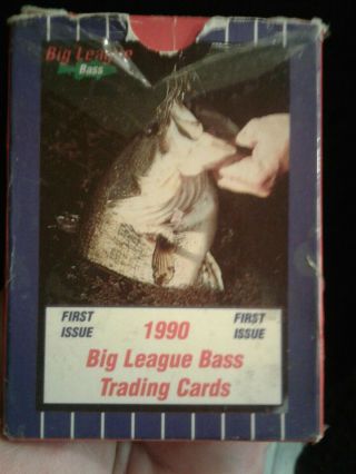 1990 Big League Bass Trading Cards,  First Issue