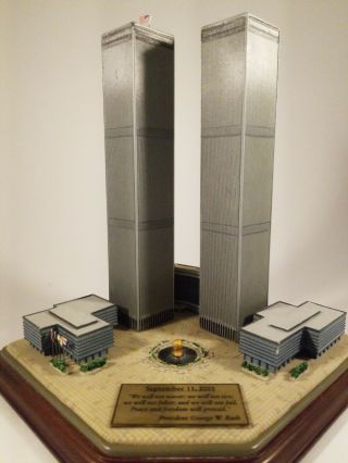 Danbury 2001 Twin Towers Commemorative World Trade Center 911 Memorial Nyc