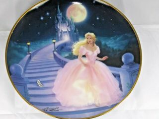Cinderella Collectible Plate “the Magic Of Cinderella " Franklin Limited Ed