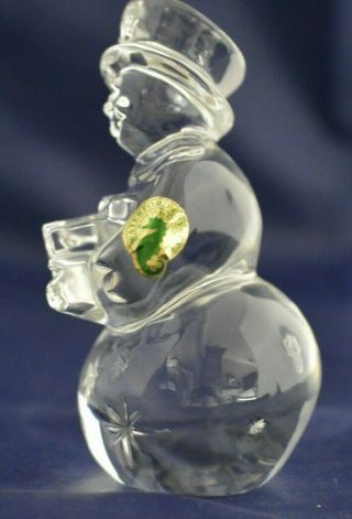 WATERFORD CRYSTAL SNOWMAN 2
