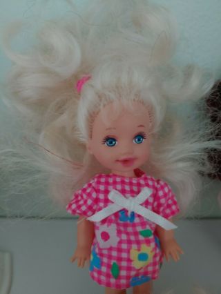 Vintage Barbie Kelly 1996 Potty Training from Set w 3 other dolls 5