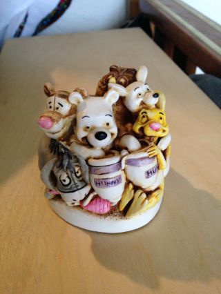 Lord Byron Harmony Kingdom Walt Disney Collectible Handmade Box Pooh And Friends