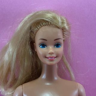 Barbie 1970s 1980s Barbie Nude Superstar Face Vintage Pink Fair Tnt Doll O41