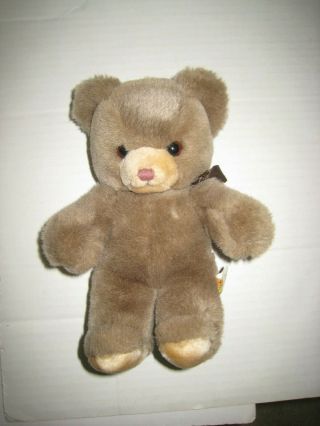 Vintage 8 " Teddy Bear; Made In Germany,  Bauer; Nurnberg; Very Soft Plush