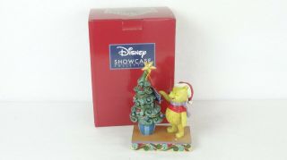 Disney Traditions Showcase Jim Shore 4039045 Winne Pooh Trim The Tree With Me