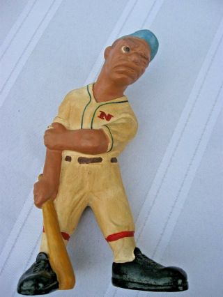 Vintage 1940 ' s L.  L.  Rittgers Baseball Chalk ware Figure Player 2