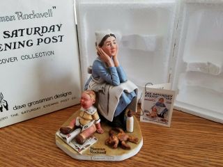 Norman Rockwell Exasperated Nanny Nr 35 Full Size