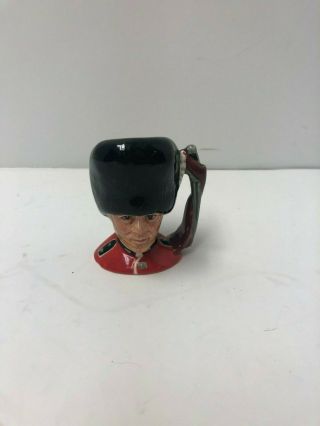 Guardsman Miniature Toby Mug D6772,  1986