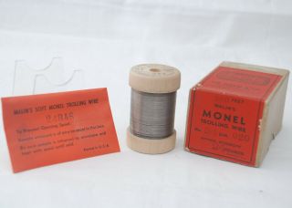 Vintage - The Malin Co. ,  Cleveland,  Oh - Soft Monel Trolling Wire,  Nib