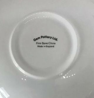 Gem Pottery Made in England Fine Bone China Pheasant 5
