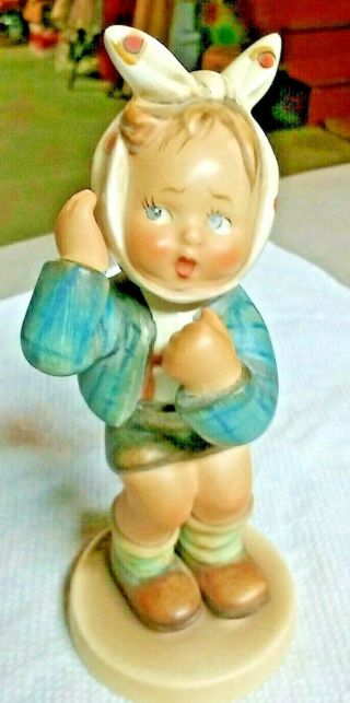 Rare Goebel Hummel Figurine " Boy With Toothache " 217 Tm 4