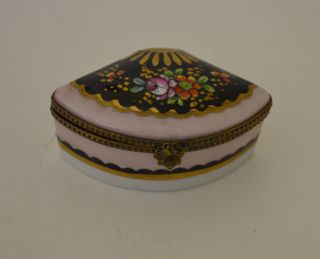 Limoges Parry & Vieille France Peint Main Trinket Box