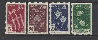 French Morocco - 285 - 287; C46 - Mh 1953 - Moroccan Daggers & Antique Brooches -