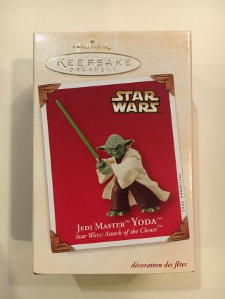 Hallmark Keepsake Ornament - Star Wars - Jedi Master Yoda (2003)