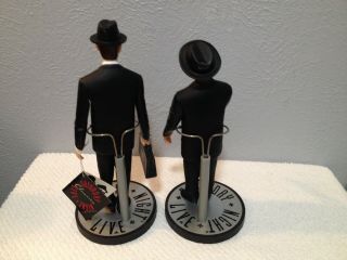 SATURDAY NIGHT LIVE THE BLUES BROTHERS ACTION FIGURES WITH STANDS AND TAG 5