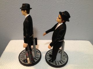 SATURDAY NIGHT LIVE THE BLUES BROTHERS ACTION FIGURES WITH STANDS AND TAG 7