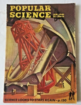 Vintage Popular Science Back Issue January 1946