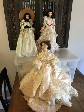 Gone With The Wind Porcelain Dolls