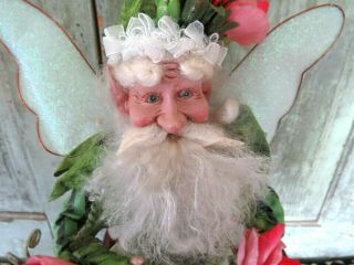 Mark Roberts Limited Edition Sweet Pea Fairy Elf w gold sticker Tag 5