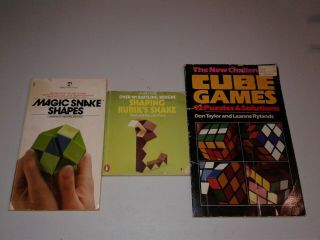 Vintage 1981 Cube Games,  Shaping Rubik 