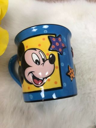 Walt Disney World Coffee Mug Mickey Mouse 3D Ceramic Collectibles 8 oz 2