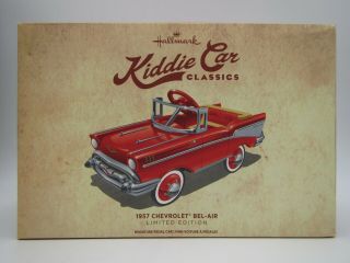 Hallmark Kiddie Car Classics " 1957 Bel - Air " Limited Edition Figurine Mib (3)