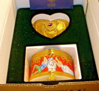 House Of Faberge Franklin - - Raymonda - - Porcelain Music Box