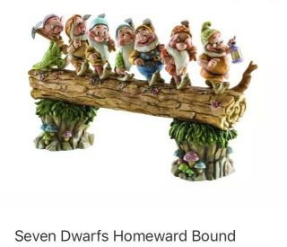 Jim Shore Disney Figure - Walt Disney’s The Seven Dwarves Homeward Bound Classic