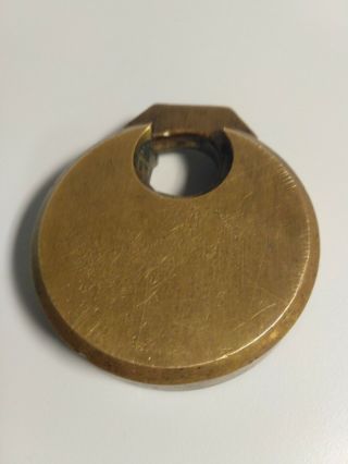 Antique Miller Champion 6 - Lever Brass Lock - No Key 3