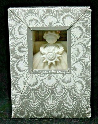 Margaret Furlong 1994 Bisque Porcelain 3 " Sun Angel Ornament A1 - Sn,