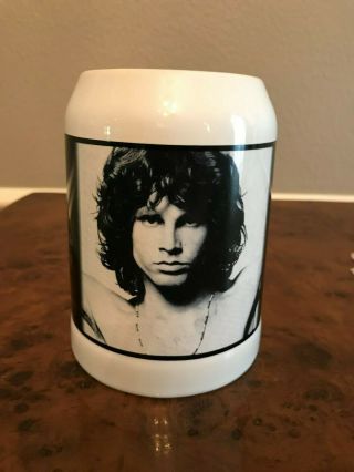 1997 Doors Music Co.  Jim Morrison An Americn Poet Coffee / Beer Stein
