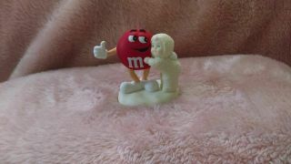 Dept 56 Snow Babies " Red Is My Favorite Color " M&m.  2004