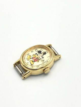 Vintage Lorus Mickey Mouse Women’s Watch V811 - 5070 Oval 15 Mm