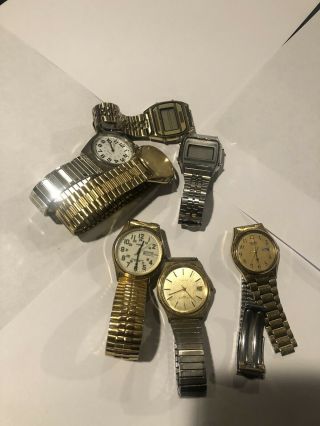 Vintage Watches For Men I Have 7 Vintage Watches,  Seikos,  Timex,  Citizen,  2