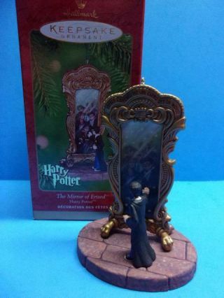 Hallmark 2001 The Mirror Of Erised Harry Potter Christmas Ornament