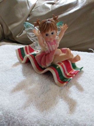 My Little Kitchen Fairies - Enesco - " Ribbon Candy Slide Fairie " - 4005700