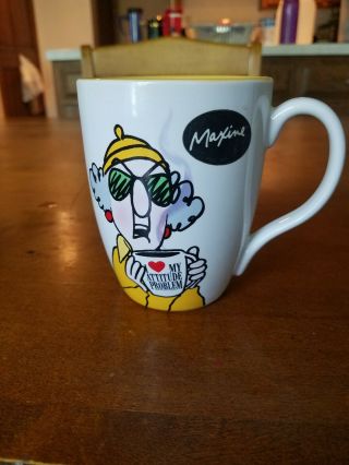 Hallmark Maxine Coffee Cup Mug Shoebox Greetings I Love My Attitude Problem