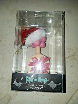 Rick And Morty Plumbus With Santa Hat Christmas Ornament By Adult Swim