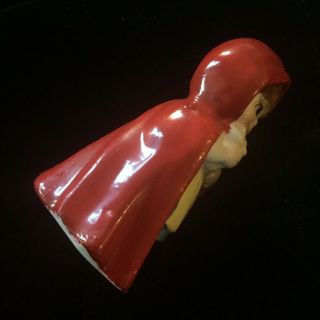 Vtg JSNY Porcelain Bell Figurine Red Riding Hood Jeffrey Snyder York TAIWAN 5