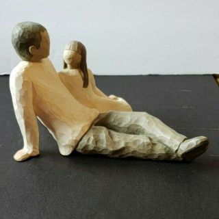 Willow Tree figurines Father and Daughter 2