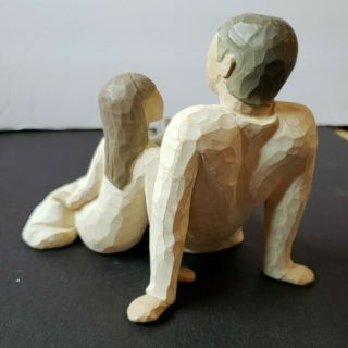Willow Tree figurines Father and Daughter 3