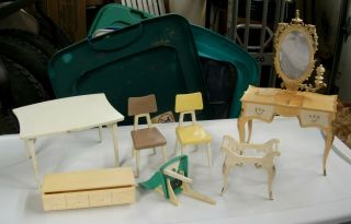 Vintage Doll House Furniture From The 1960 