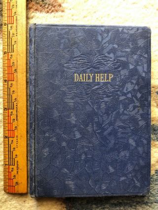 Charles Spurgeon Antique Book Daily Help Hardcover Collectible