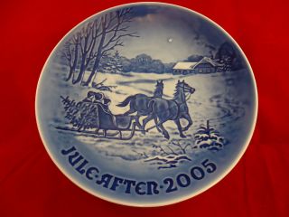 2005 B&g Bing & Grondahl Christmas Plate / Great Anniversary Or Birthday Present