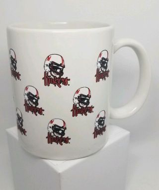 Nebraska Huskers Football Helmet Coffee Tea Mug Cup 12 Oz